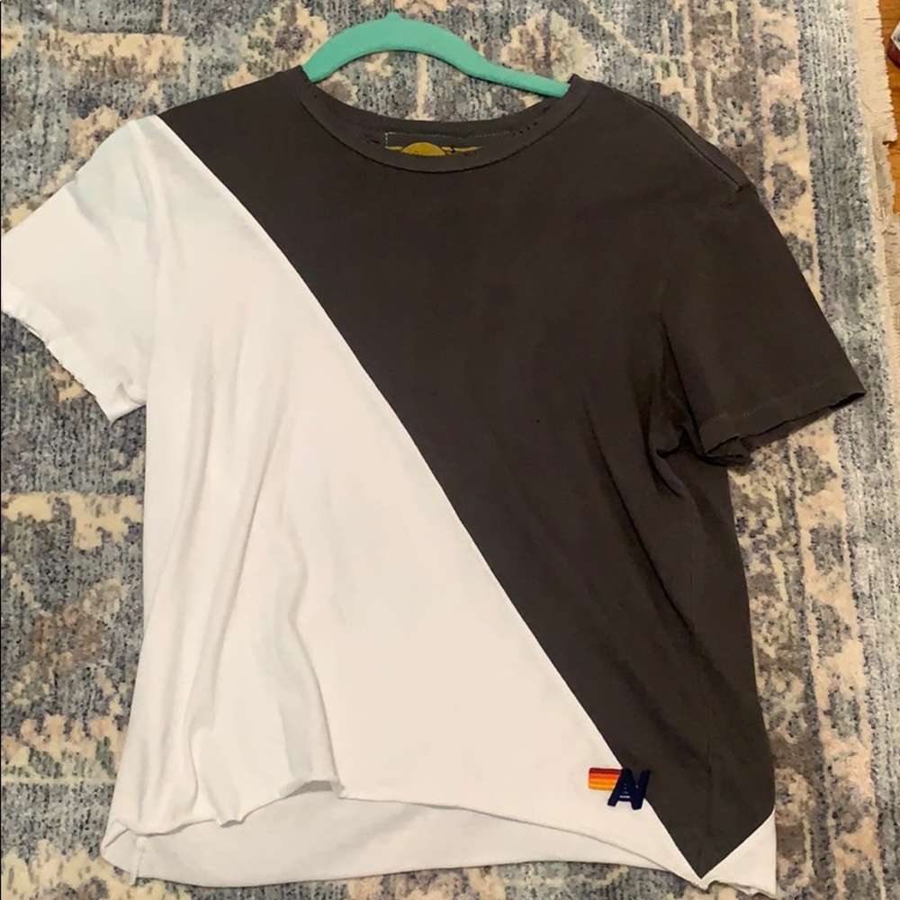 ribbed aviator nation top